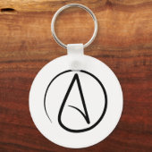 Atheïstische Symbool-Sleutelhanger Sleutelhanger (Voorkant)
