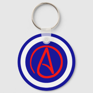 Atheïstische Symbool-sleutelhanger Sleutelhanger
