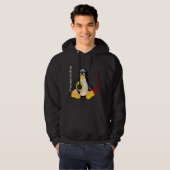 Atheïstische Tux (Vrijheidsgolven) Hoodie (Voorkant volledig)