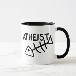 Atheïstische vis mok