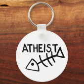 Atheïstische vis sleutelhanger (Voorkant)