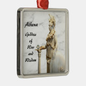 Athena 2 metalen ornament (Rechts)