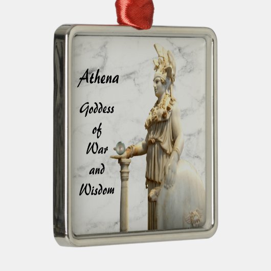 Athena 2 metalen ornament (Rechts)