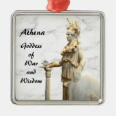 Athena 2 metalen ornament (Voorkant)