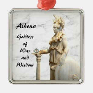 Athena 2 metalen ornament
