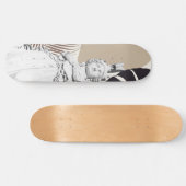 Athena Abstracte Finesse #1 #wall #art Persoonlijk Skateboard (Horizontaal)