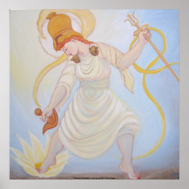 Athena als Naro Dakini Poster