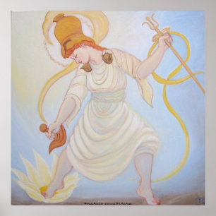 Athena als Naro Dakini Poster