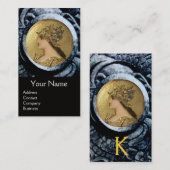 ATHENA AND FIGHTS MONOGRAM, Red Ruby Visitekaartje (Voorkant / Achterkant)