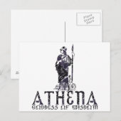 Athena Briefkaart (Voorkant / Achterkant)