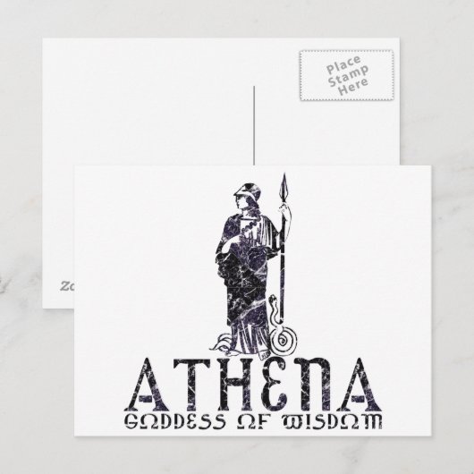 Athena Briefkaart (Voorkant / Achterkant)