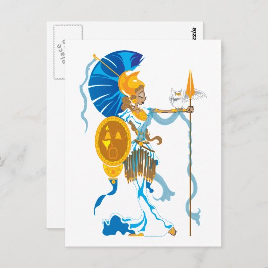 Athena Briefkaarten (Voorkant / Achterkant)