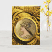 ATHENA EN BESTRIJDING VAN GRIFFINS KAART (Gele Bloem)