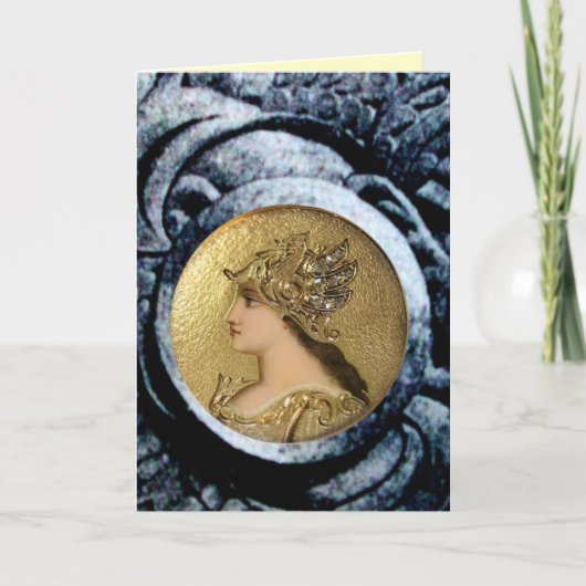 ATHENA EN BESTRIJDING VAN GRIFFINS KAART (Voorkant)