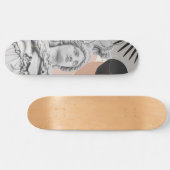 Athena Fan Palm Finesse #1 #wall #art Persoonlijk Skateboard (Horizontaal)