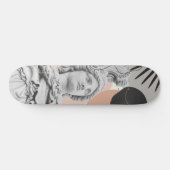 Athena Fan Palm Finesse #1 #wall #art Persoonlijk Skateboard (Horizontaal)