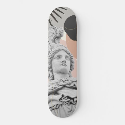 Athena Fan Palm Finesse #1 #wall #art Persoonlijk Skateboard (Voorkant)