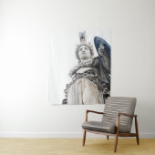 Athena Goddess van Wisdom #4 #wall #art Wandkleed (In situ)
