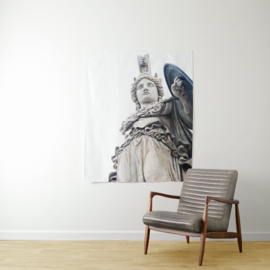 Athena Goddess van Wisdom #4 #wall #art Wandkleed (In situ)