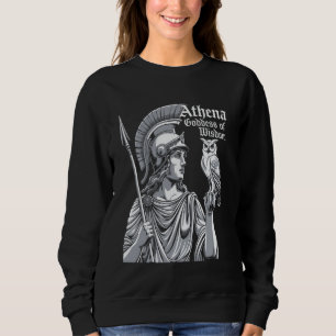 Athena Goddess van Wisdom Olympians Oudere Grieks Trui
