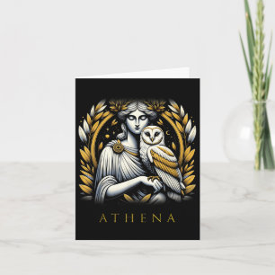 Athena Godin van Wijsheid en Oorlog Kaart