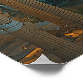 Athena, godin van wijsheid en oorlog poster (Hoek)