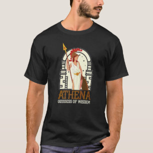 Athena Godin Van Wijsheid Griekse Godin Griekse My T-shirt