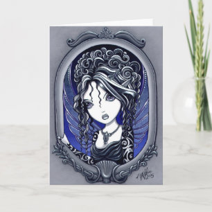 "Athena" Gothic Tattoo Fairy Art Card Kaart