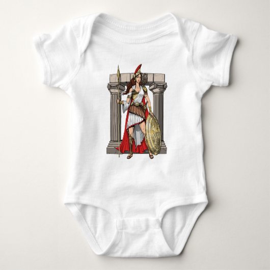 Athena Greek Goddess T-shirt (Voorkant)