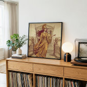 Athena Griekse mythologie Poster