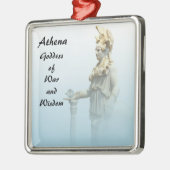 Athena in de Mist Metalen Ornament (Links)