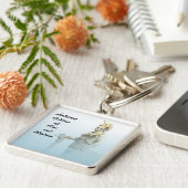 Athena in de Mist Sleutelhanger (Zijkant)