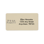 Athena in het Parthenon Etiket (Voorkant)