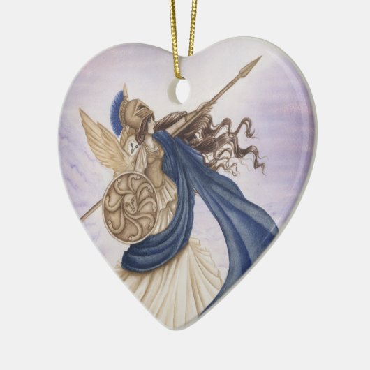 Athena Keramisch Ornament (Links)