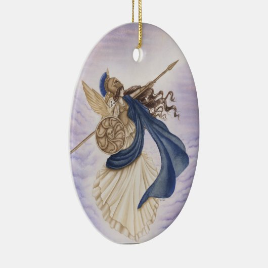 Athena Keramisch Ornament (Rechts)