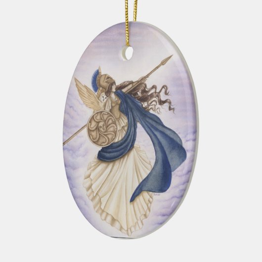 Athena Keramisch Ornament (Links)