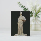 Athena met een romantische kopie van de vierde eeu briefkaart (Staand voorkant)