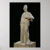 Athena met een romantische kopie van de vierde eeu poster (Voorkant)