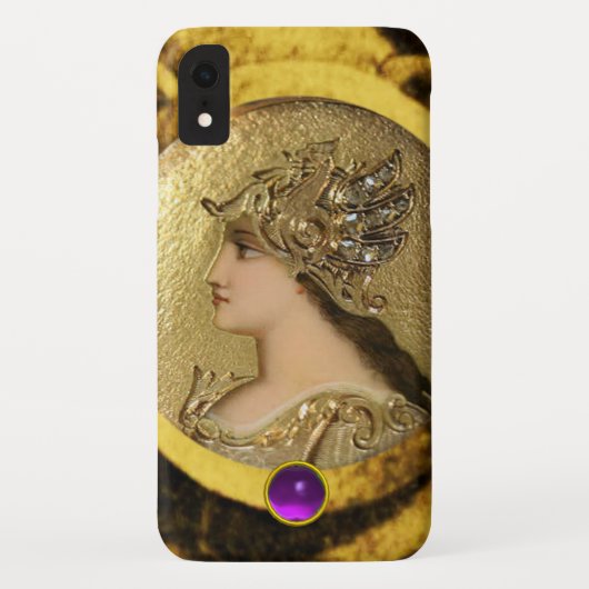 ATHENA MET FANTASY GRIFFINS EN PAARS GEMSTONE Case-Mate iPhone CASE (Achterkant)