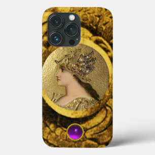 ATHENA MET FANTASY GRIFFINS EN PAARS GEMSTONE iPhone 13 PRO HOESJE