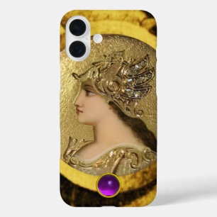 ATHENA MET FANTASY GRIFFINS EN PAARS GEMSTONE iPhone 16 PLUS HOESJE