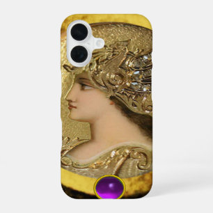 ATHENA MET FANTASY GRIFFINS EN PAARS GEMSTONE iPhone 16 HOESJE