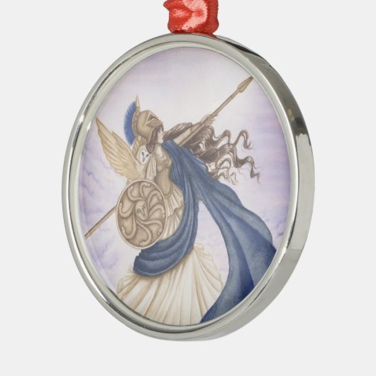 Athena Metalen Ornament (Links)