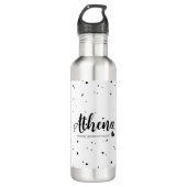 ATHENA-naam Betekenis moderne Woman Water Bottle G Waterfles (Voorkant)