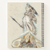 Athena Notitieboek – klassieke Griekse beeldkunst (Achterkant)