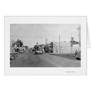 Athena, Oregon Main Street Uitzicht Foto