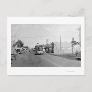 Athena, Oregon Main Street Uitzicht Foto Briefkaart