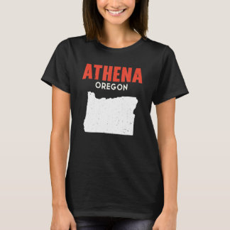 Athena Oregon USA State America Travel Oregonian T-shirt