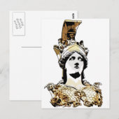 ATHENA PALLAS BRIEFKAART (Voorkant / Achterkant)