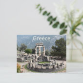 Athena Pronaia Sanctuary in Delphi Griekenland Briefkaart (Staand voorkant)